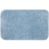 Mohawk Home Kingston Bath 2' x 3-1/4' Shag Polyester Solid Indoor Rectangular Bathroom Rug Blue Fog