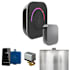 Mr Steam Butler Touch Package Steam Shower Control Package with Tempotouch Control and Steamhead Brilliant Black
