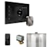Mr Steam Xbutler Package Steam Shower Control Package with Isteamx Control and Steamhead Black / Brilliant Black