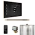 Mr Steam XButler Linear Steam Shower Control Package with iSteamX Control and Linear Steamhead Black / Brushed Bronze