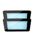 Mr Steam Therapy Chroma Light with 12.62 in. LED Clusters (2-Pack) Black