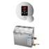 Mr Steam MS 5 kW (5000 W) Steam Shower Generator Package with Round iTempo Control Polished Chrome