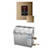 Mr Steam MS 5 kW (5000 W) Steam Shower Generator Package with Square iTempo Control Brushed Bronze