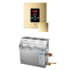 Mr Steam MS 5 kW (5000 W) Steam Shower Generator Package with Square iTempo Control Polished Brass