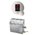 Mr Steam MS 9 kW (9000 W) Steam Shower Generator Package with Round iTempo Control Polished Nickel