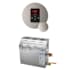 Mr Steam MS 10 kW (10000 W) Steam Shower Generator Package with Round iTempo Control Brushed Nickel