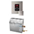 Mr Steam MS 10 kW (10000 W) Steam Shower Generator Package with Square iTempo Control Brushed Nickel