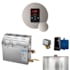 Mr Steam MS 10 kW (10000 W) Steam Shower Generator Package with Round iTempo Control and Accessories Brushed Nickel