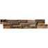 MSI 6" x 24" Stone Hardscape Wall Tile - Splitface Slate Visual - Sold by Pallet (192 SF/Pallet) California Gold