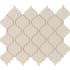 MSI Domino - 10" x 11" Arabesque Mosaic Sheet - Glossy Porcelain Visual - Sold by Carton (15.46 SF/Carton) Almond