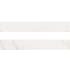 MSI Kaya 24" x 3" Matte Porcelain Grout or Thin-Set Tile Bullnose - Sold by Carton (36 LF/Carton) Calacatta Lucca
