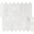 MSI Arabescato Carrara Picket 11" x 12" Honed Mesh-Mounted Mosaic Marble Tile - Sold by Carton (8.9 SF/Carton) Arabescato Carrara