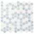 MSI Azula Hexagon 12" x 12" Polished Marble Mesh-Mounted Mosaic Tile - Sold by Carton (9.6 SF/Carton) Azula