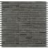 MSI 12" x 12" Linear Mosaic Sheet - Honed Stone Visual - Sold by Carton (10 SF/Carton) Basalt Blue