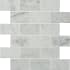 MSI Carrara White 12" X 12" Polished Marble Mesh-Mounted Mosaic Tile - Sold by Carton (10 SF/Carton) Gray