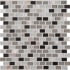 MSI 1" x 1" Brick Joint Mosaic Tile - Varied Glass and Metal Visual - Sold by Carton (10 SF/Carton) Keshi Blend