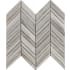 MSI 12" x 12" Chevron Mosaic Sheet - Polished Marble Visual - Sold by Carton (10 SF/Carton) Palisandro