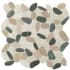 MSI Pebbles - Random Pebble and Rock Wall Mosaic Tile - Tumbled Marble Visual - Sold by Carton (9.7 SF/Carton) Metropolitan