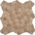 MSI 11-7/16" x 11-7/16" Pebble Mosaic Sheet - Tumbled Marble Visual - Sold by Carton (9.1 SF/Carton) Travertine Blend