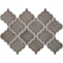 MSI Highland Park - 11" x 16" Arabesque Mosaic Sheet - Glossy Ceramic Visual - Sold by Carton (11.7 SF/Carton) Dove Gray