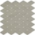 MSI Highland Park - 12" x 13" Dot-Mounted Mosaic Sheet - Glossy Ceramic Visual - Sold by Carton (10.9 SF/Carton) Dove Gray