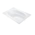 MTI Baths Seville 4 72" Drop In DoloMatte Elite Ultra Air Whirlpool Tub with Left or Right Drain Matte White
