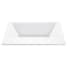 MTI Baths Metro 3 66" Drop In DoloMatte Air / Whirlpool Tub with Center Drain Matte White
