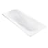 MTI Baths Reflection 5 72" Drop In DoloMatte Microbubbles Whirlpool Tub with Left or Right Drain Matte White