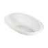 MTI Baths Victoria 1 69" Drop-In Acrylic Soaking Tub with Reversible Drain and Overflow White