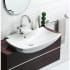Nameeks CeraStyle 28-3/10" Ceramic Wall Mounted Bathroom Sink with One Faucet Hole - Includes Overflow White