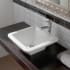 Nameeks Scarabeo 15-3/4" Ceramic Vessel Bathroom Sink White