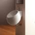 Nameeks Scarabeo 16-1/2" Ceramic Wall Mounted Bathroom Sink with One Faucet Hole - Includes Overflow White