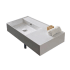 Nameeks Scarabeo 32" Ceramic Wall Mounted Bathroom Sink White
