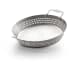 Napoleon 12 3/4 Inch Wide Stainless Steel Wok Stainless Steel