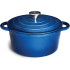 Napoleon Cast Iron 4.5QT Casserole Dish Blue