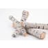 Napoleon 3 Inch Wide Birch Log Rack with Rocks for Napoleon Entice 42 Inch Wide Electric Fireplace Birch