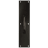 National Hardware 3-1/2 Inch x 15 Inch Aluminum Pull with Plate Oil Rubbed Bronze