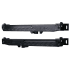 National Hardware Soft Close Kit for Barn Door Hardware Matte Black