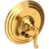 Newport Brass Amisa Pressure Balanced Tub and Shower Diverter Trim - Less Valve Aged Brass