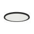 Nora Lighting Elo 16" Wide Flush Mount Drum Ceiling Fixture Black