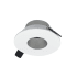 Nora Lighting 2" Canless Iolite Pinhole Trim Haze / Matte Powder White