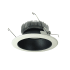 Nora Lighting Cobalt 7-1/2" Integrated LED Open Recessed Trim Black / White