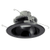 Nora Lighting Cobalt 6" Integrated LED Open / Reflector Recessed Trim - 1000 Lumens, 2700K Black