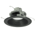 Nora Lighting Cobalt 6" Integrated LED Baffle / Reflector Recessed Trim - 750 Lumens, 4000K Black