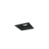 Nora Lighting Iolite 5" Integrated LED Square Recessed Trim Black