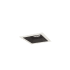 Nora Lighting Iolite 5" Integrated LED Square Recessed Trim Black