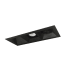 Nora Lighting Iolite 5" Integrated LED Square Recessed Trim Black