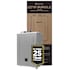 Noritz EZ Series Pro 9.8 GPM 180,000 BTU 120 Volt Residential Indoor / Outdoor Natural Gas Tankless Water Heater Package with Bluetooth Connectivity Silver