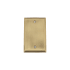 Nostalgic Warehouse New York Single Vintage Decorator Wall Plate Outlet Cover Blank Antique Brass