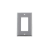 Nostalgic Warehouse New York Vintage 1 Gang Single Rocker Light Switch Cover / GFI Bright Chrome